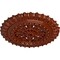 Ekena Millwork Sellek Ceiling Medallion (Fits Canopies up to 1 1/8"), 18 1/2"OD x 7/8"ID x 1 1/2"P, Firebrick CM18SKFIF - alternate 3